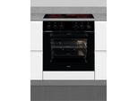 EXQUISIT Elektro-Herd-Set "EHE246-020", Energieeffizienz: A, schwarz, Herdsets, Klassisch Backen und Braten für das alltägliche Kochen, Elektro-Herd-Set