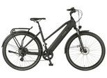 E-Bike PROPHETE "Entdecker 2.0" Gr. 50, schwarz, schwarz, Elektrofahrräder, 50cm, 28 Zoll (71,12cm), E-Bike