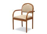 Armlehnstuhl HOME AFFAIRE "ROMA, Stuhl, Armlehnstuhl, Sessel, Komfortsessel, Made in Italy", buchenatur, beige, buche natur, beige, B:58cm H:86cm T:54cm, Massivholz, Stühle, Armlehnstuhl, Stapelbar,Fleckenabweisendes Gewebe,Massivholz,Maße B/T/H: 58/54/86 cm