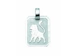 Sternzeichenanhänger ADELIA´S "Sternzeichen Anhänger Löwe 925 Silber – Silberanhänger Löwe", silber, Schmuckanhänger, Damen, Löwe, Silber 925 (Sterlingsilber), Silberanhänger Löwe