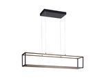 PAUL NEUHAUS Pendelleuchte "CONNI", schwarz, 4, H: 120cm, 1 Stk., Leuchten, LED, dimmbar über Touchdimmer, Memory, nach Trennung vom Netz, Pendelleuchte