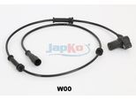 JAPKO Sensor, Raddrehzahl 151w00 Vorderachse beidseitig für SSANGYONG