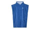 Badeponcho ROXY "Sunny Joy", Damen, blau (dutch blau), Obermaterial:100% Baumwolle., Hausmäntel Badeponcho