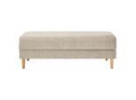 Max Winzer , Beige , Textil , Buche , rechteckig , 135x48x57 cm , Goldenes M, Made in Europe , klappbar, Stauraum , Wohnzimmer, Hocker, Hocker