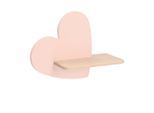 Möbelix , Pink , Holz, Metall, Holzwerkstoff , Eiche , herzförmig , 12x26x36 cm , RoHS, Europäischer Sicherheitsstandard , einfach zu transportieren , Beleuchtung, Innenleuchten, Wandleuchten, Kinderzimmer Wandleuchten