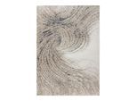 Obsession , Grau, Grün , Kunststoff, Textil , Abstraktes , rechteckig , 80x150 cm , Oeko-Tex® Standard 100 , für Fußbodenheizung geeignet , Teppiche & Böden, Teppiche, Webteppiche