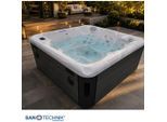 Sanotechnik , Grauweiß , Kunststoff , 220x220x95 cm , Pools & Wasserspaß, Whirlpools, Whirlpools