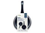 Möbelix , Schwarz, Mintgrün , Metall , 1.43/2.21L l , 28x18x47 cm , Lfgb , aufstellbar,Sicherheitsgriff , Kochen & Essen, Pfannen, Pfannensets