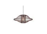 Good & Mojo , Rotbraun , Holz , Rattan , rund , 30 cm , Beleuchtung, Innenleuchten, Hängeleuchten