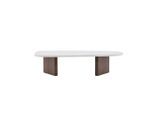 Livetastic , Grau, Mokka , Holz , Pappel , oval , 65x32x130 cm ,