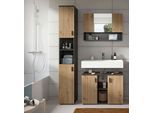 Badezimmer MONE 3-teilig Eiche Artisan