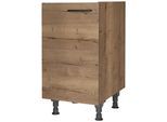 Spülenunterschrank Structura Eiche dunkel