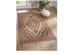 Teppich Gr. 8, beige, B:80cm H:7mm L:200cm, Polypropylen, Teppiche, Teppich