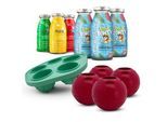 SmoothieDog Summer-Edition 3x 250 ml + Klassik-Paket 3x 250 ml + Schleckball 4 Stück