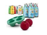 SmoothieDog Summer-Edition 3x 250 ml + Mix-Paket 6x 250 ml + Schleckball 2 Stück