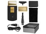 Elektrorasierer WAHL "Travel Shaver", gold (goldfarben), ElektrorasiererB:4,6cm H:10cm T:2cm, Kunststoff, Elektrorasierer, Kompaktes Design, LED-Ladenanzeige, B:4,6cm H:10cm T:2cm