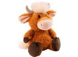 Kuscheltier NICI "Farm Friends, Hochlandrind McMooray, 33 cm", braun, Plüschfiguren, KinderB:22cm H:33cm L:14cm, Plüsch, Kuscheltier, B:22cm H:33cm L:14cm