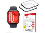 DISPLEX Displayschutzglas "Smartwatch Glass Unbreakable Protector Full Cover", transparent, B:9cm H:2,2cm T:13,5mm, Displayfolien, Displayschutzfolie, kratz- & stoßfest, Displayschutzglas