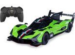 RC-Auto JAMARA "Lamborghini SC63 LMDH 1:24 grün 2,4GHz", grün, Fernlenkfahrzeuge, KinderB:8,2cm H:5,4cm T:20,8cm, RC-Auto, B:8,2cm H:5,4cm T:20,8cm