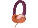 PHILIPS Kinder-Kopfhörer "TAK 2000", lila (magenta, violett), B:16cm H:18cm T:4cm, Kopfhörer, Kinder-Kopfhörer
