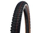 Fahrradreifen SCHWALBE "Wicked Will HS 614 E-50", schwarz (schwarz, transparent), Fahrradreifen, 29 x 2,44