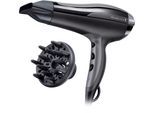 Haartrockner REMINGTON "Pro-Air Turbo (D5220)", grau (anthrazit, hellgrau), HaartrocknerB:21,3cm H:26,4cm T:21,3cm, Haartrockner, leicht & leistungsstark, mit Ionenpflege, Wärmeverteilung + Diffusor, B:21,3cm H:26,4cm T:21,3cm