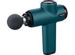 Massagegerät BEURER "MG 99 kraftvolles Muskelmassagegerät mit 4 Aufsätzen", blau (petrol), Massagegeräte, DamenB:5,8cm H:16,4cm T:18,4cm, Massagegerät, Massage-Gun für wohltuende Triggerpunkt-Massagen, B:5,8cm H:16,4cm T:18,4cm