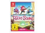 DEVOLVER DIGITAL Spielesoftware "The Plucky Squire - Der kühne Knappe - Devolver Deluxe Edition", transparent (ohne farbbezeichnung), Nintendo Switch, Spielesoftware, Sammlerbox inkl. 108-seitigen Softcover-Artbook & Soundtrack CD, Spielesoftware