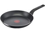 Bratpfanne TEFAL "Easy Cook & Clean mit Antihaftbeschichtung, nicht induktionsgeeignet", schwarz, H:4,5cm Ø:32cm, Pfannen, Bratpfanne, Thermo-Signal bei idealer Brattemperatur, Made in France