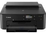 CANON Tintenstrahldrucker "PIXMA TS705a", schwarz, B:37,2cm H:15,8cm T:36,5cm, Drucker, Wirtschaftlich drucken mit 5 separaten Tinten+optionale XL +XXL-Tinten, Tintenstrahldrucker