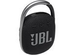 JBL Portable-Lautsprecher "Clip 4", schwarz, B:5,9cm H:17,4cm T:11cm, Lautsprecher, Portable-Lautsprecher