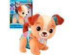 Plüschfigur VTECH "Krabbel-mit-mir-Hündchen", bunt, Plüschfiguren, KinderB:26cm H:23,5cm T:13cm, Plüsch, Plüschfigur, B:26cm H:23,5cm T:13cm