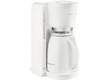 ROWENTA Filterkaffeemaschine "CT3818 Adagio Milano", weiß, 1,25 l, 15, Kaffeemaschinen, Edelstahl- Thermokanne, 10-15 Tassen, 1,25 L, Automatische Abschaltung, Filterkaffeemaschine