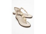 Giulia Leder Flach Sandale (Women)