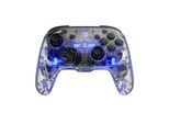 Controller "Afterglow Deluxe, NS, Transparent", transparent, B:13,6cm H:7,2cm T:15,6cm, PDP - PERFORMANCE DESIGNED PRODUCTS, Spielecontroller
