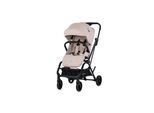 Chipolino Kinderwagen Go Twist Sitz drehbar PU-Reifen klappbar Federung Korb beige
