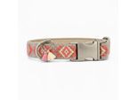 THE DOG IDEA Boho-Chic Halsband Coral L