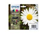 EPSON C13T18064012 Multipack 18 Claria Home Ink Serie "Gänseblume" (4 Farben)