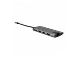 Verbatim USB-C Multiport Hub 3x USB 3.1, HDMI, SD, RJ45 Adapter Schwarz
