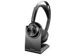 Poly Voyager Focus 2-M USB-C Stereo-Headset mit Ladestation