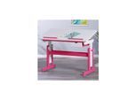 Inter Link Schreibtisch Pijii - Kiefer Massivholz - weiss/pink lackiert