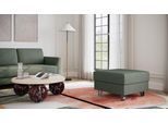 BRUNO Hocker 70x70 in Forest Green Grün | Gemütliche Ablage und praktische Aufbewahrung