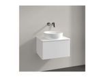 Villeroy und Boch Antao Waschtisch-Unterschrank K29010MT 60x36x50cm, Waschbeckenplattenfarbe Lack, white matt lacquer