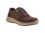 Hush Puppies Alexander Leren Heren Bruine Veterschoenen