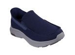 Skechers Pollard Wilfred Textiel Heren Navy Loafers