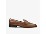 Hamble Slipper aus braunem Leder