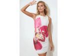 Bodycon Mini-jurk met Bloemenpatroon
