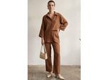 Muslin Stof Twee-Delige Set met Shirt en Broek