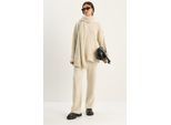Oversized Geribbelde Gebreide Twee-Delige Set