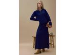 Strick-Co-Ord-Set mit Rundhals-Cardigan und ausgestelltem Rock